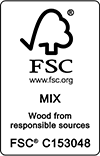 FSC - Legno proveniente da fonti responsabili