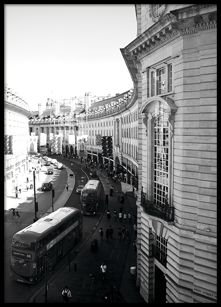 Regent Street Poster nel gruppo Poster / Fotografia presso Desenio AB (11373)