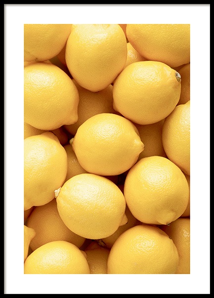 Lemons Poster nel gruppo Poster / Poster per la cucina presso Desenio AB (12865)