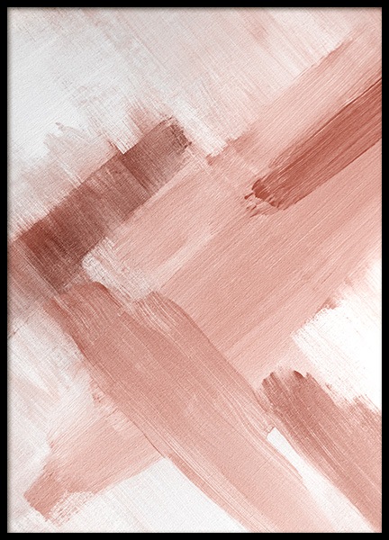 Abstract Painting Pink No2 Poster nel gruppo Poster / Arte presso Desenio AB (12895)