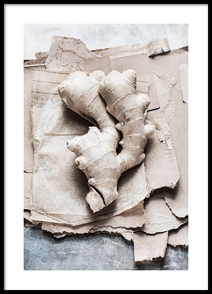 Ginger Root Poster nel gruppo Poster / Poster per la cucina presso Desenio AB (13276)