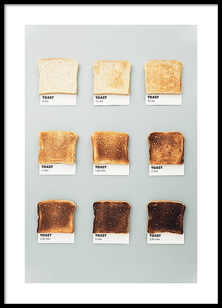 Toasts Poster nel gruppo Poster / Poster per la cucina presso Desenio AB (13532)