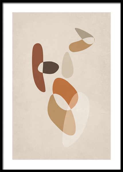 Body Shapes No1 Poster nel gruppo Poster / Grafica presso Desenio AB (14885)