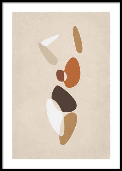 Body Shapes No2 Poster nel gruppo Poster / Grafica presso Desenio AB (14886)