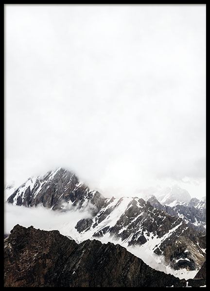 Mountain Tops Poster nel gruppo Poster / Natura presso Desenio AB (8155)
