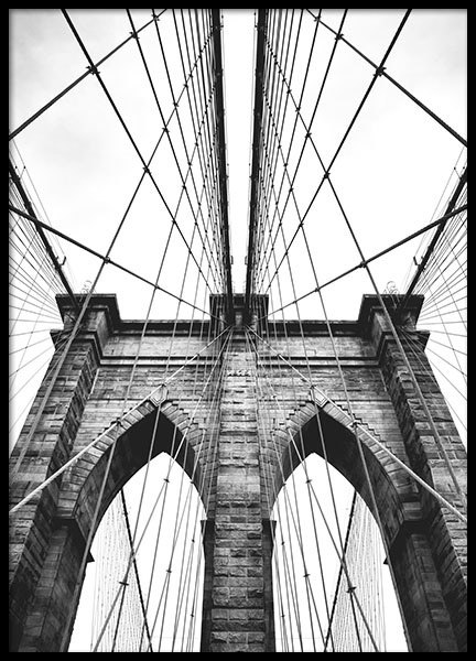 Brooklyn Bridge Poster nel gruppo Poster / Fotografia presso Desenio AB (8213)