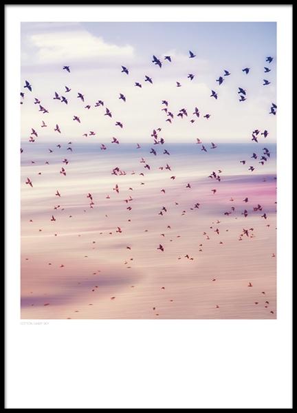 Cotton Candy Sky Poster nel gruppo Poster / Natura presso Desenio AB (8397)