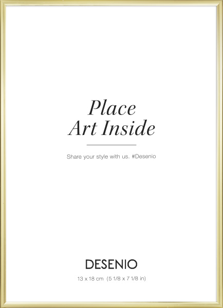 Cornice dorata, 13x18