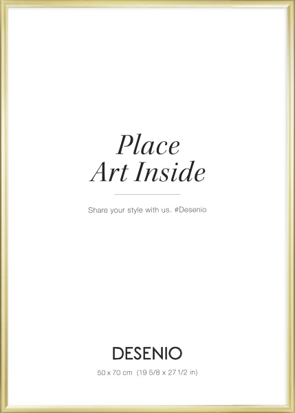 Cornice dorata, 50x70