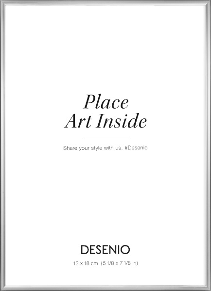 Cornice argentata, 13x18