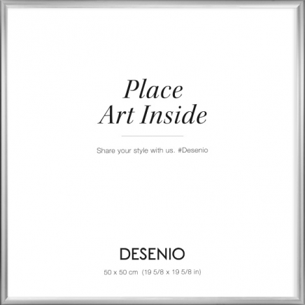 Cornice argentata, 50x50