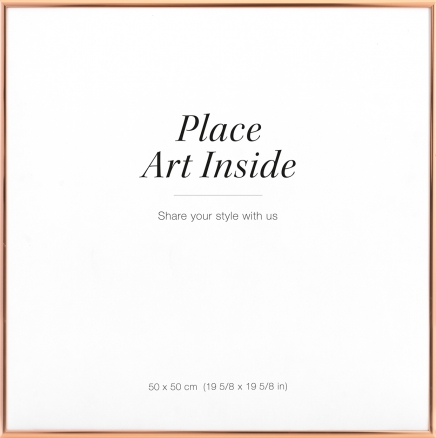 Cornice color rame, 50x50