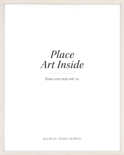 Cornice in legno chiaro, 40x50