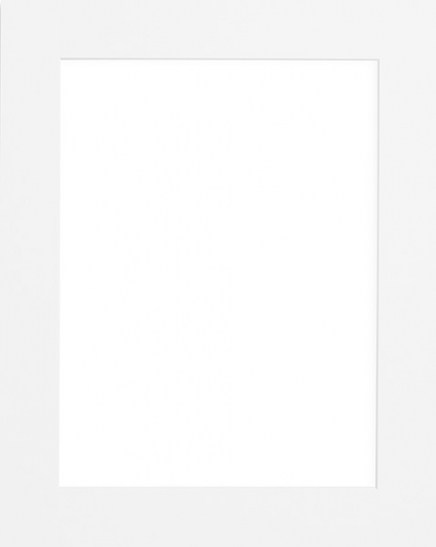 Passepartout bianco 40x50