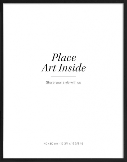 Cornice nera (40x50)