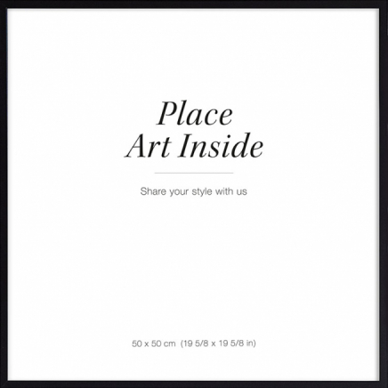 Cornice nera (50x50)