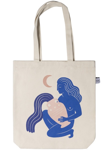 Under the Moon Tote Bag nel gruppo Limited edition presso Desenio AB (TOTE50143)