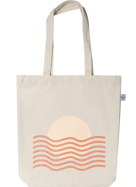 Sunset Waves Tote Bag nel gruppo Limited edition presso Desenio AB (TOTE50144)