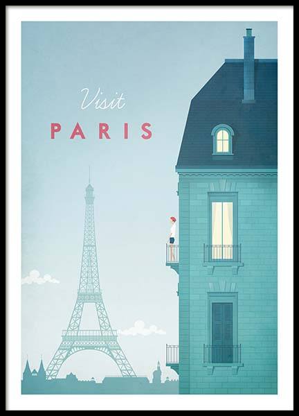 WOWOWO Set di segnalibri della Torre Eiffel di Parigi Francia Vintage 30 Pezzi Diverse Scene Europee 