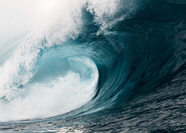 Breaking Wave Poster