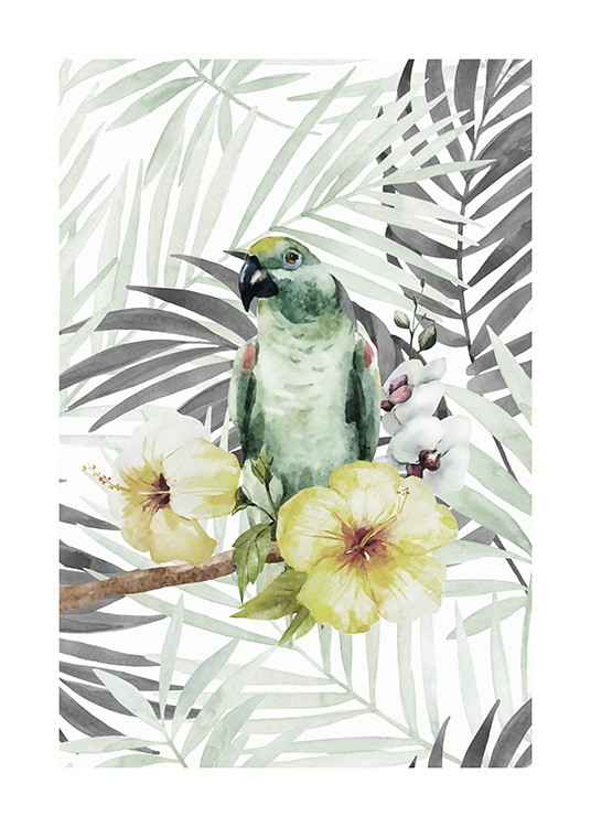 Tropical Bird No2 Poster / Animali presso Desenio AB (10649)