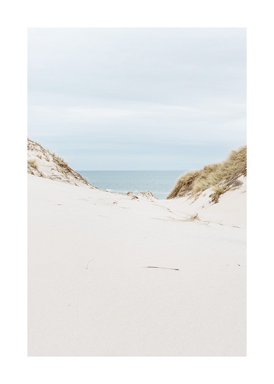 Sand Dunes by Sea Poster / Natura presso Desenio AB (10753)