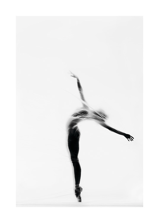 Secret Dancer Poster / Bianco e nero  presso Desenio AB (11136)