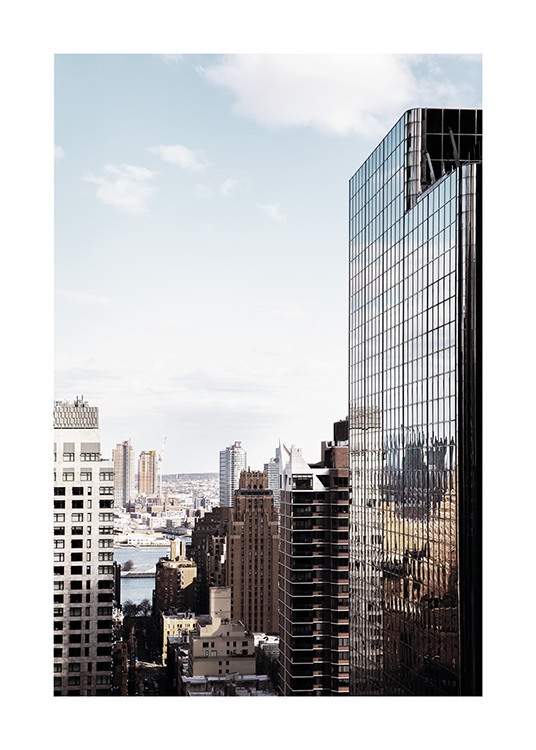 NYC Skyscraper Poster / Fotografia presso Desenio AB (11325)