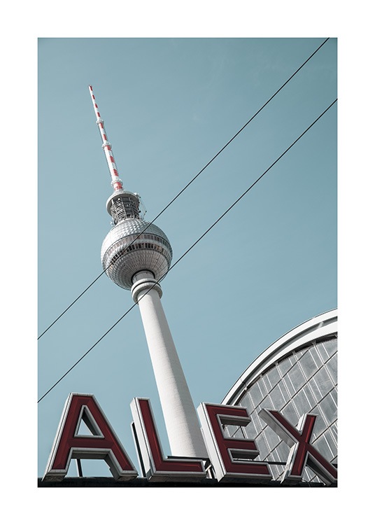 Alexanderplatz Poster / 50x70 cm presso Desenio AB (11410)