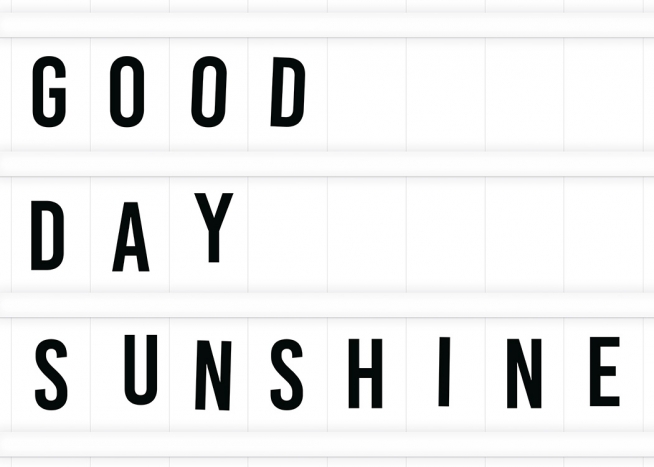 Good Day Sunshine Poster