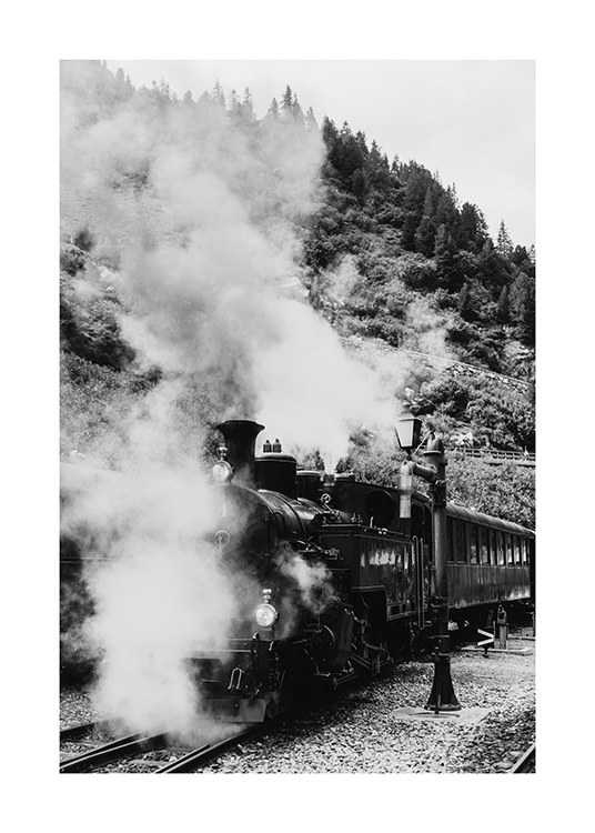 Locomotive Poster / Fotografia presso Desenio AB (11956)