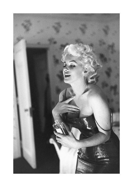 Marilyn Monroe Poster / Bianco e nero  presso Desenio AB (11974)