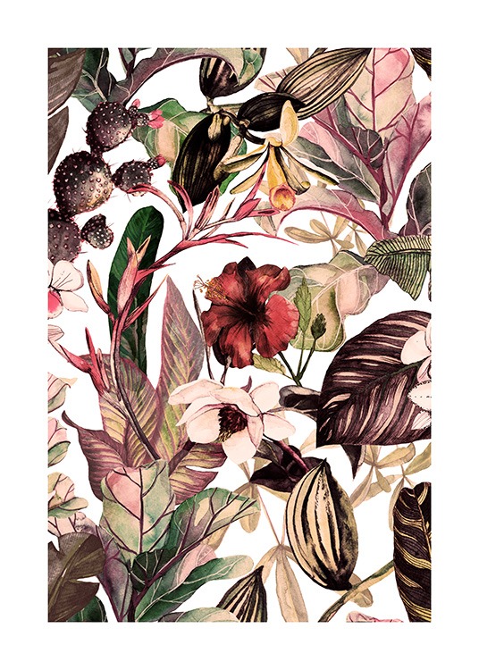 Botanical Pattern No2 Poster / Arte presso Desenio AB (12087)