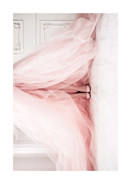 Pink Dress Poster / Fotografia presso Desenio AB (12265)