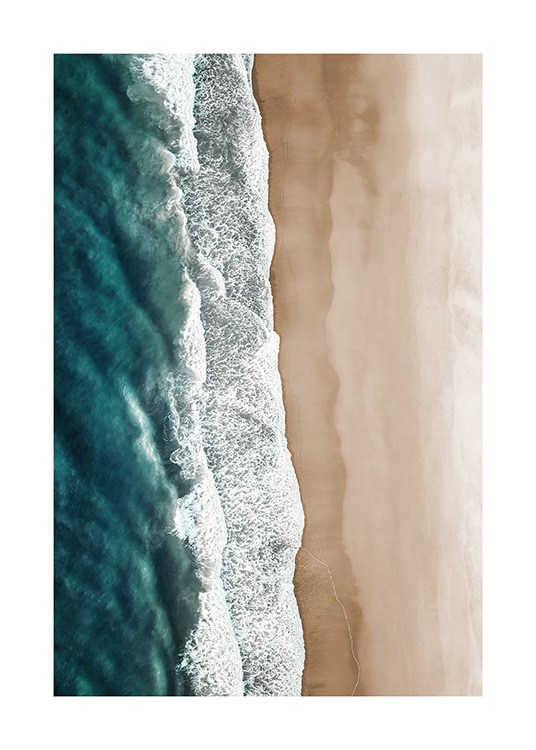 Rushing Sea Waves Poster / Quadri tropicale presso Desenio AB (12459)