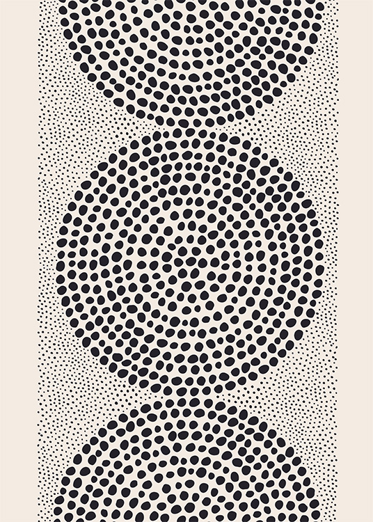 Dotted Pattern Poster / Arte presso Desenio AB (12571)