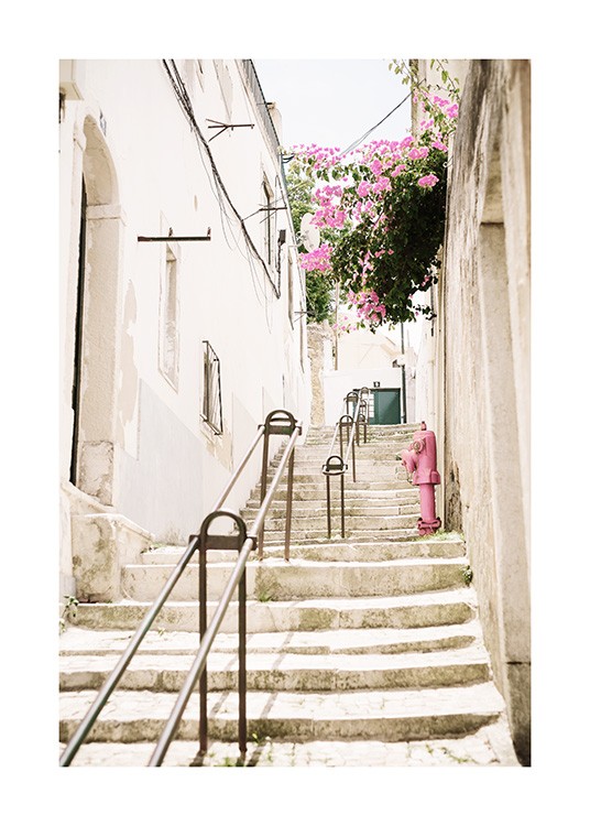 Lisbon Stairs Poster / Fotografia presso Desenio AB (12926)