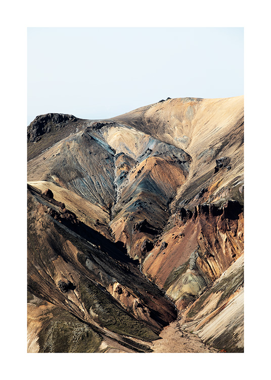 Mountain Colors Poster