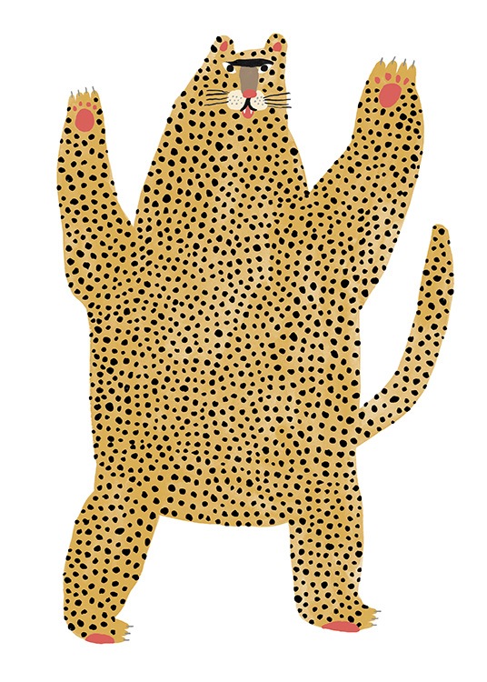 Cheetah Pal Poster / Animali dei fumetti presso Desenio AB (13941)