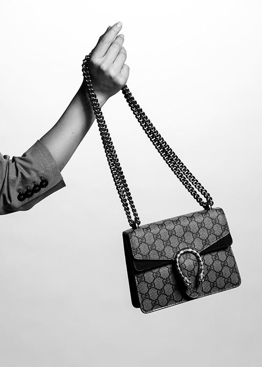 Designer Handbag Poster - Borsa Gucci - desenio.it