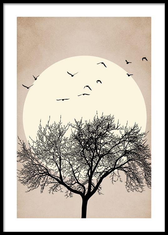 Dreamers Poster Albero Nero Desenio It