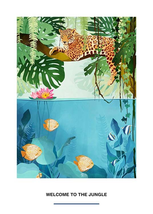 Welcome To The Jungle Poster