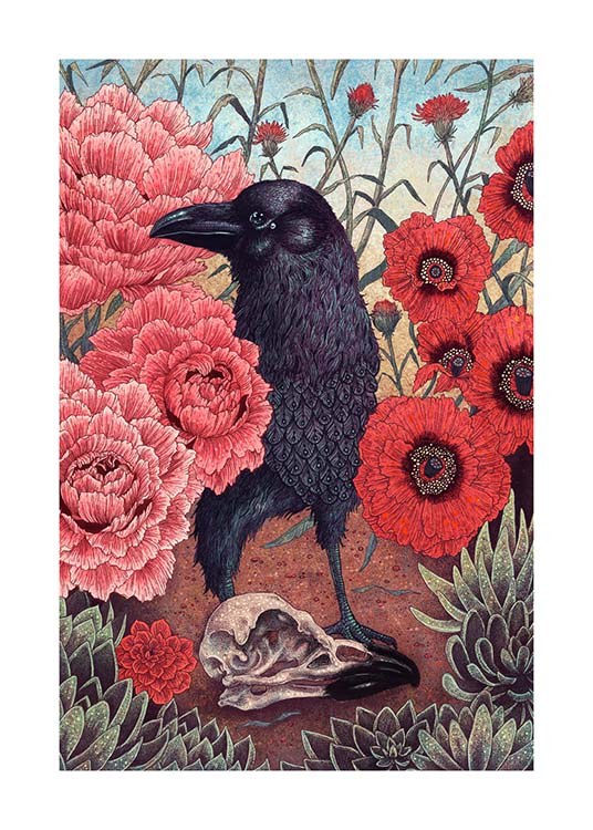 The Crow Poster / Arte presso Desenio AB (3205)