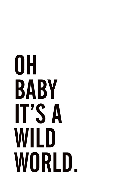 Wild World Poster