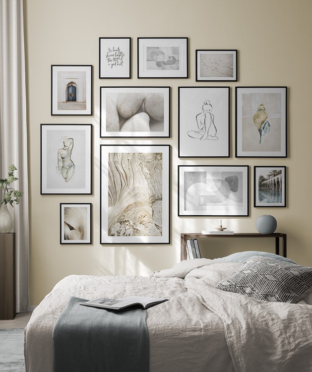 Forme di vita grafiche in grigio