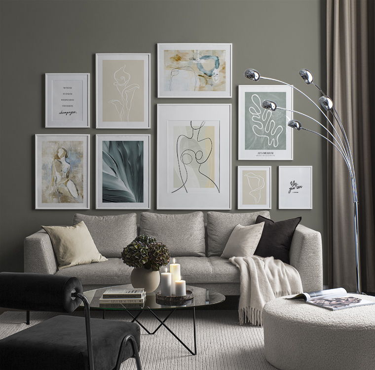 Dipinti in tonalità pastello